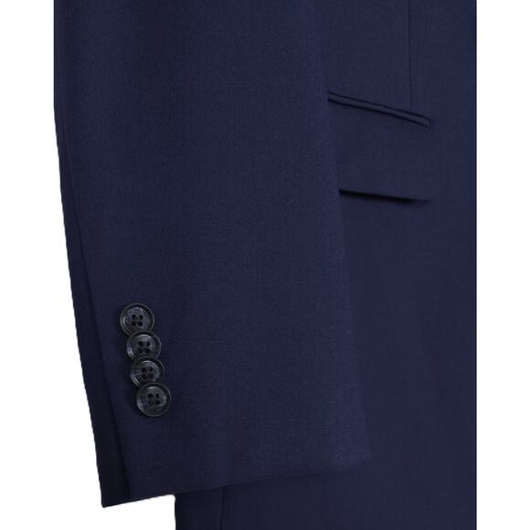 Alfani Men's Classic-Fit Stretch Suit Jacket Navy Solid 40L NWT - Picture 5 of 7